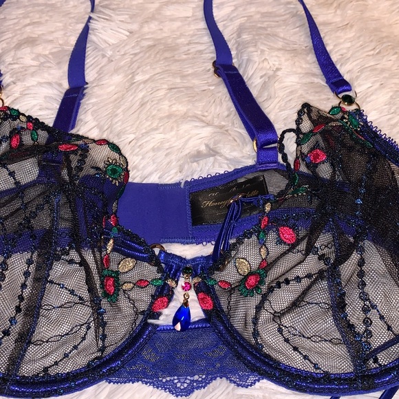 Honey Birdette Leah Set 36D, Large - Picture 2 of 7